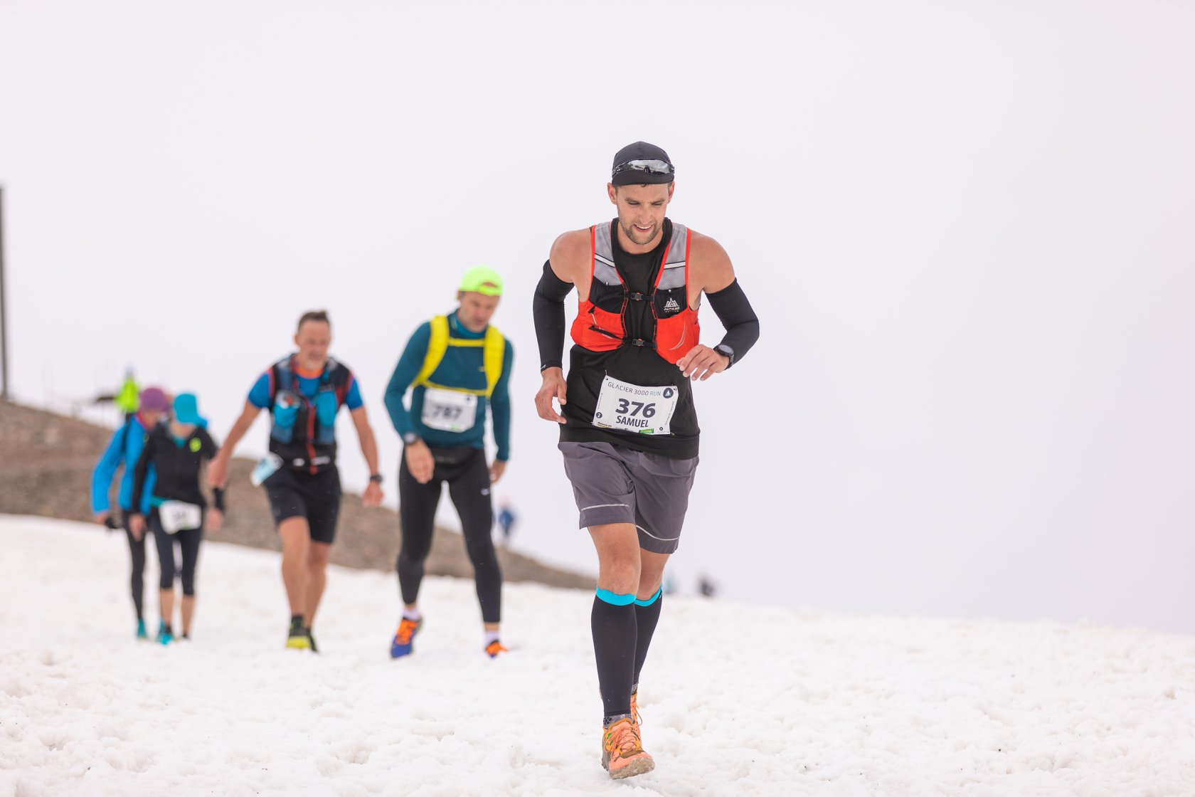 Course à pied: L'Aiglon François Leboeuf monte sur le podium de la &quot;Glacier 3000 Run&quot;